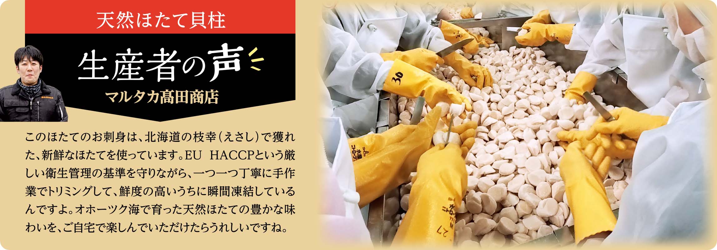 生産者の言葉