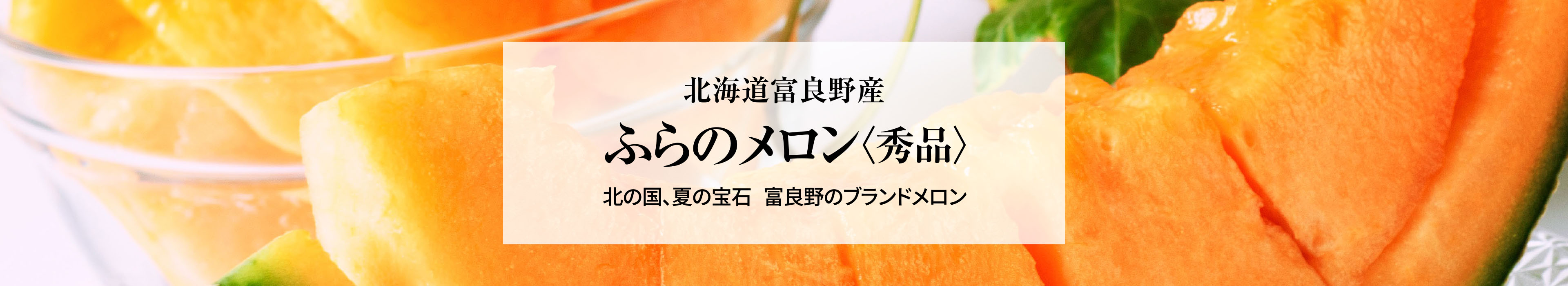 北海道富良野産 ふらのメロン〈秀品〉