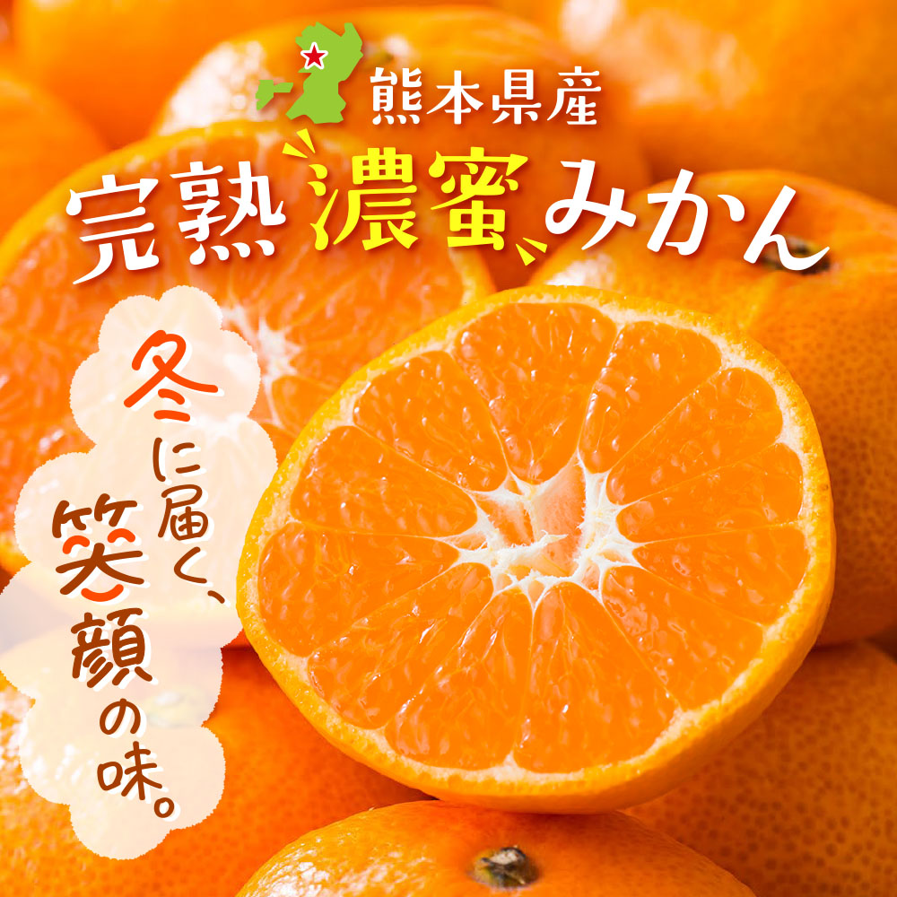熊本県産 完熟濃蜜みかん