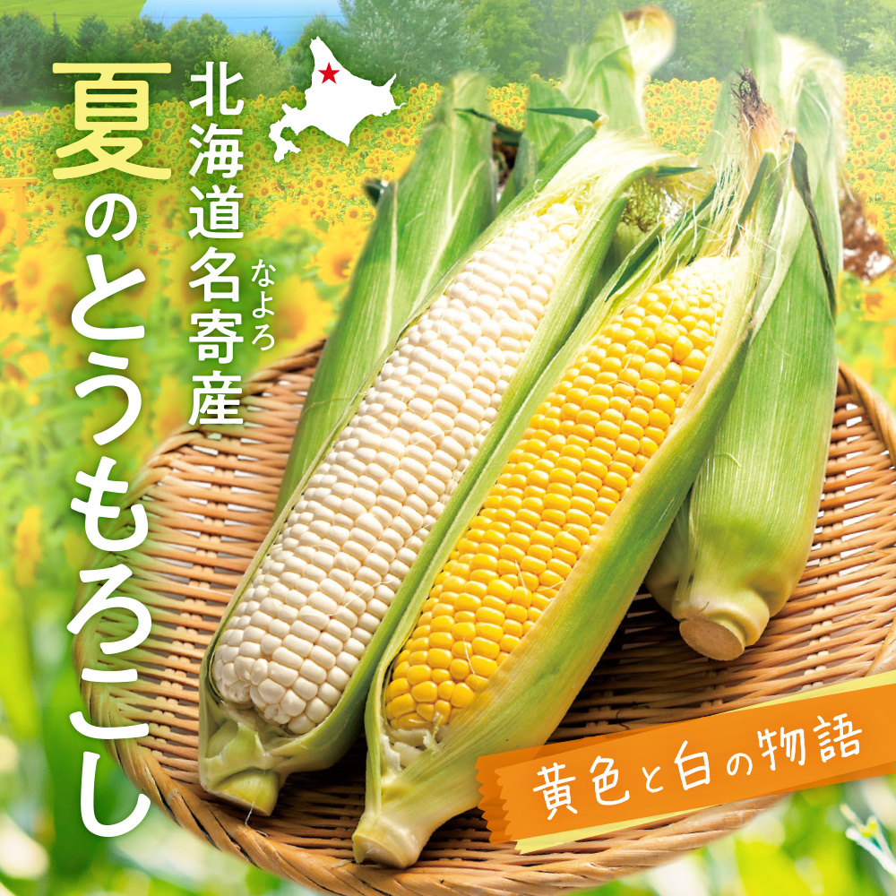 北海道名寄産 夏のとうもろこし〈秀品〉